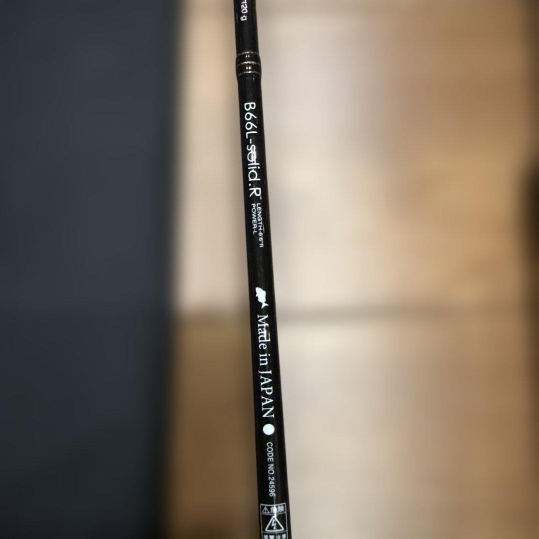 ラグゼ 桜幻 鯛ラバーR B66L-solid.R 超美品 タイラバロッド