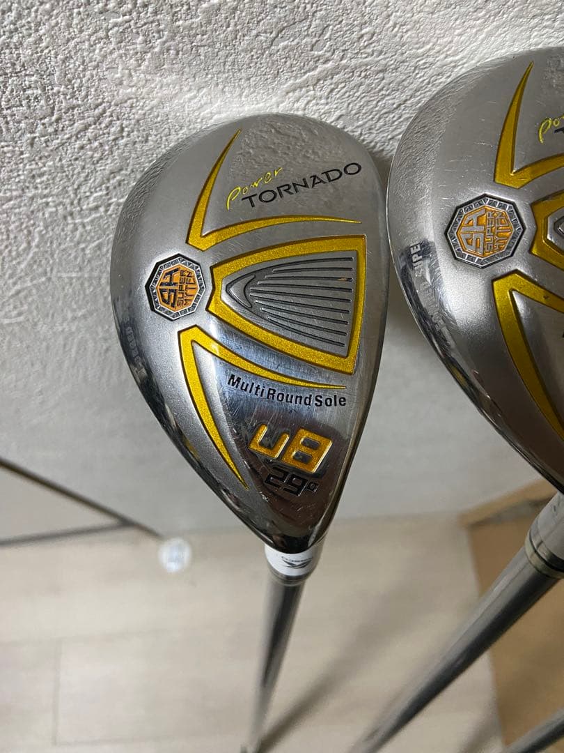 キャスコ パワートルネード ユーティリティ 3本セット 【U4】【U6】【U8】