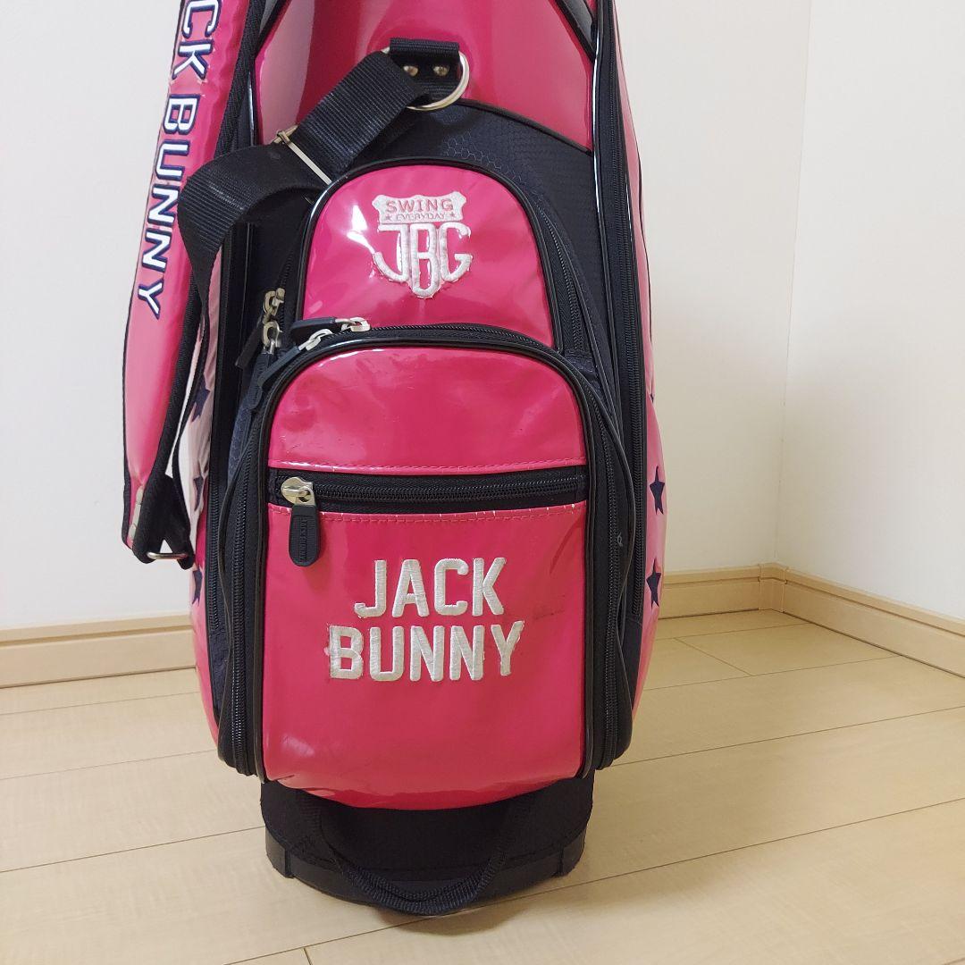 JACK BUNNY!! ジャックバニー キャディバック エナメル ※訳あり