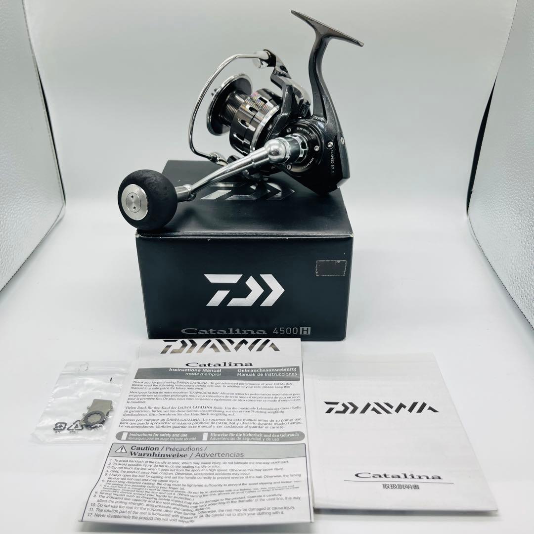 16キャタリナ　4500H ダイワ　スピニングリール　ショアジギング