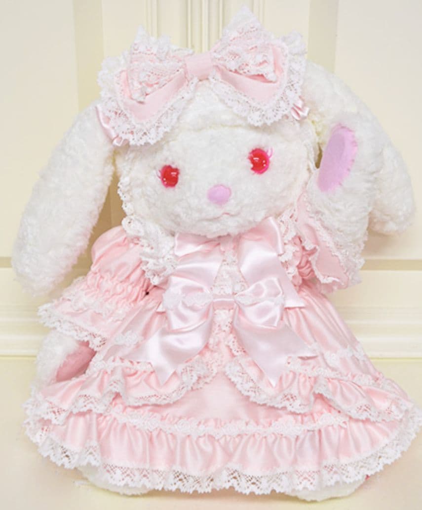 くみゃちゃんのシンデレラワンピース＆リボンヘッドドレスセット　ピンク