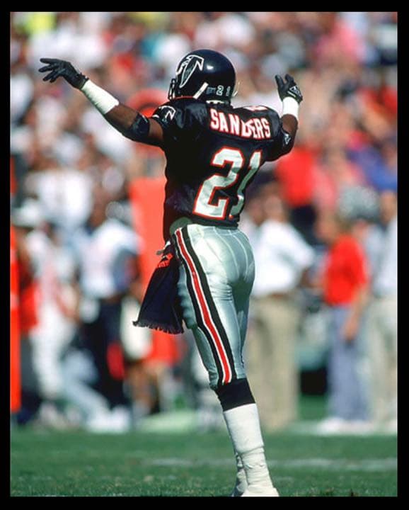 その他 DEION SANDERS ATLANTA FALCONS #21 jersey
