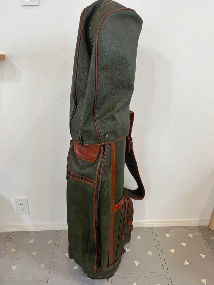 キャディバッグ　レザー　自己紹介欄見てからね♡