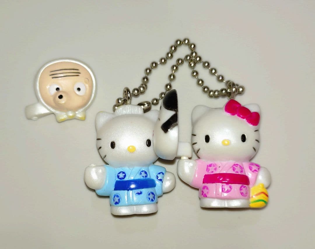 昭和 レトロ 非売品　キティちゃん マスコット 当時物　コレクター