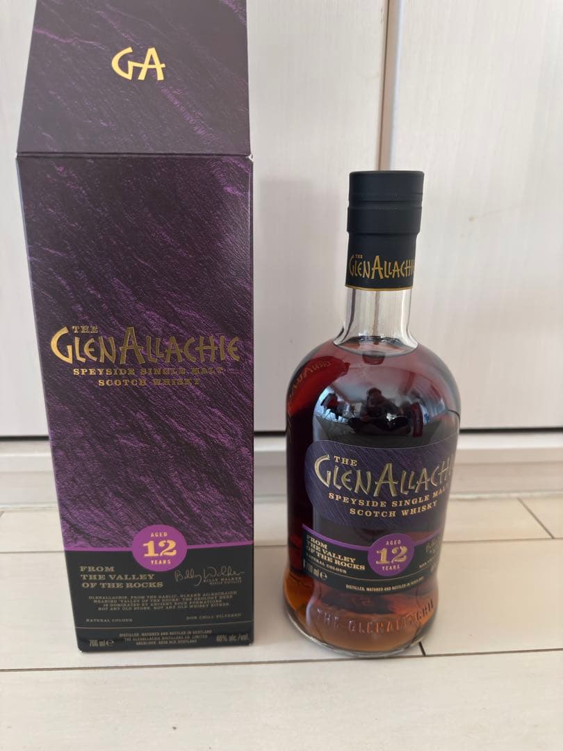 グレンアラヒー12年(旧ラベル)・グレンモーレンジ12年　ラサンタ　2本セット