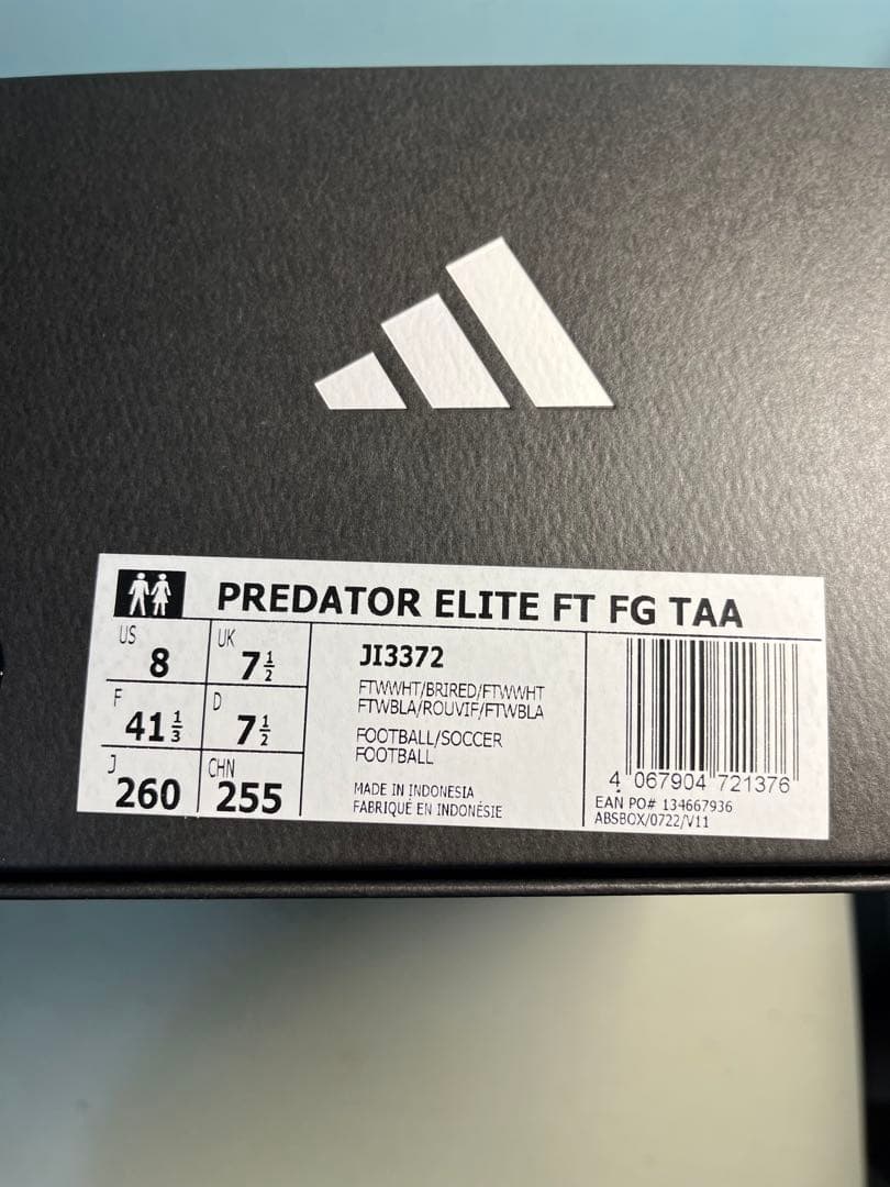 【数量限定・完売品】 アディダス プレデター エリート FT FG TAA 26