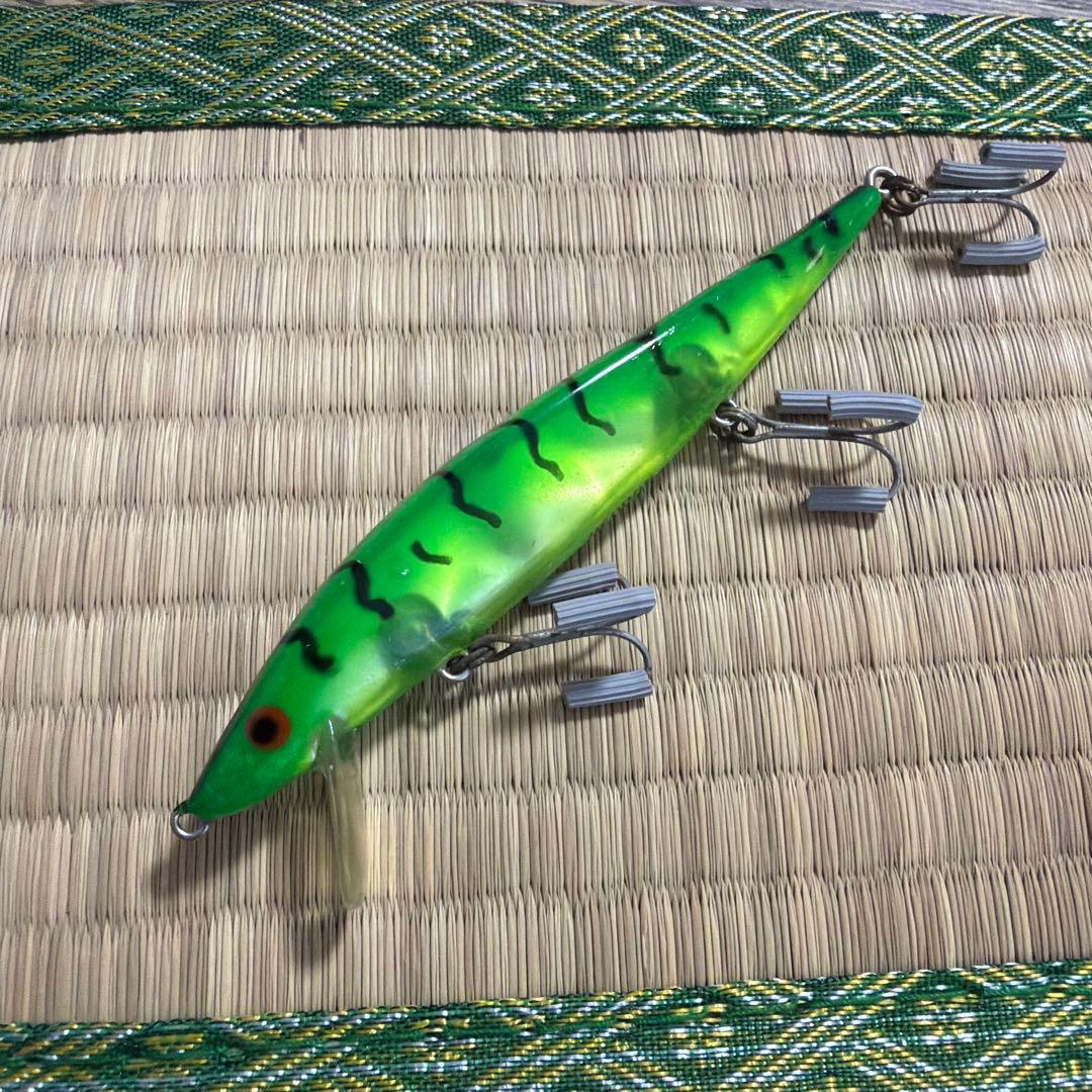 ミスターM！　　　オールド　ヘドン　ヘッドハンターミノー　グリーン