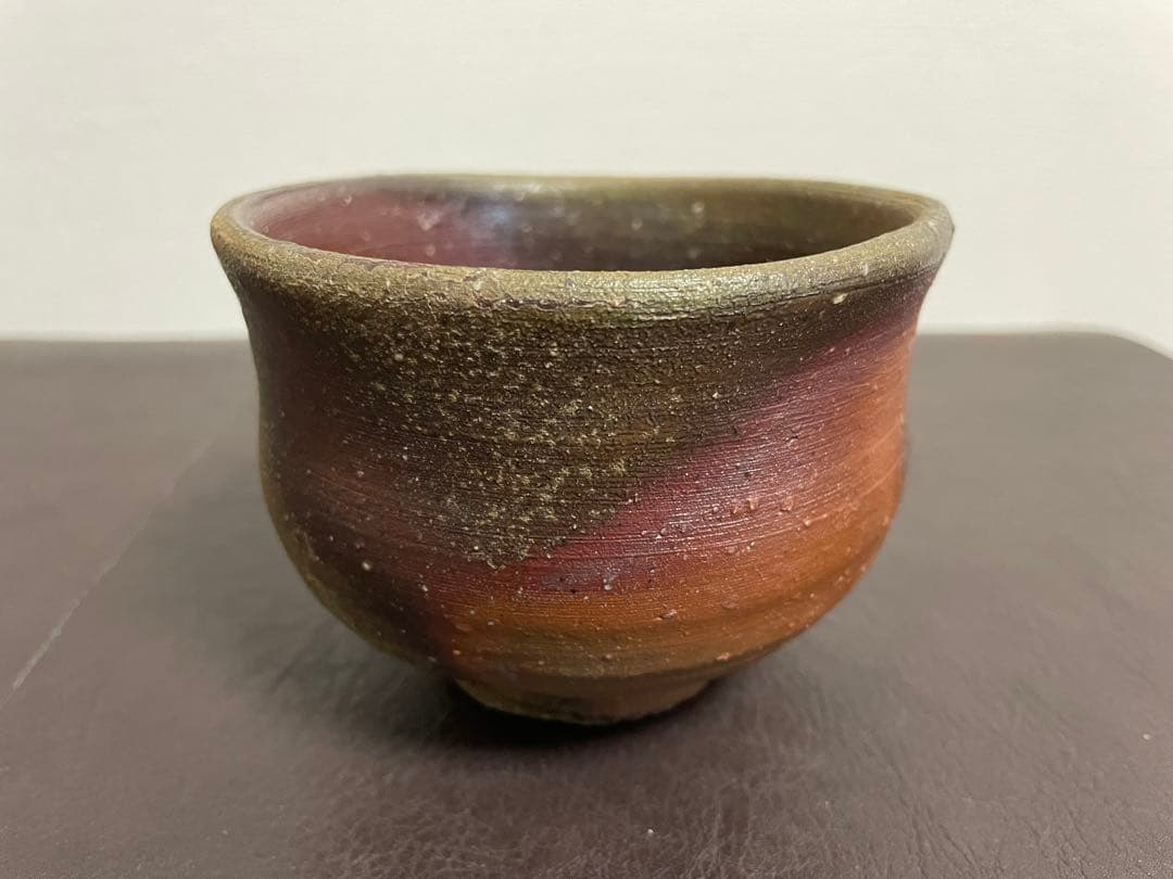 藤原建　備前茶碗　共箱　茶道具