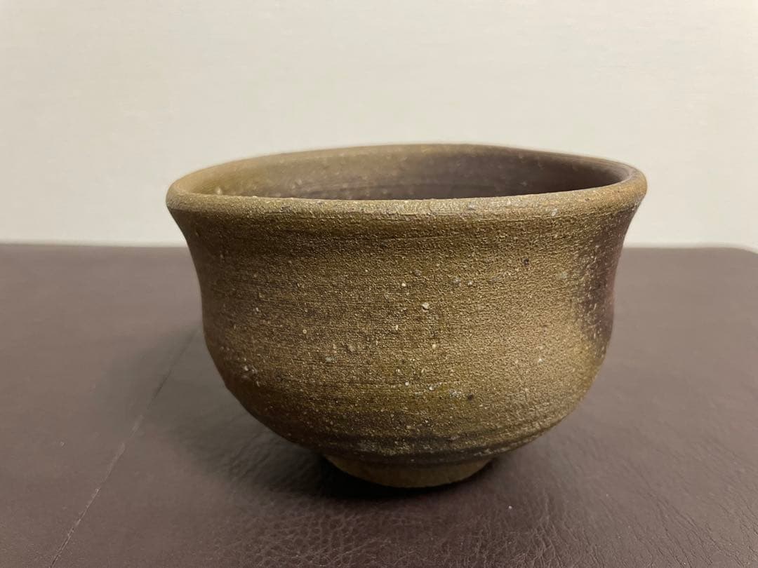 藤原建　備前茶碗　共箱　茶道具