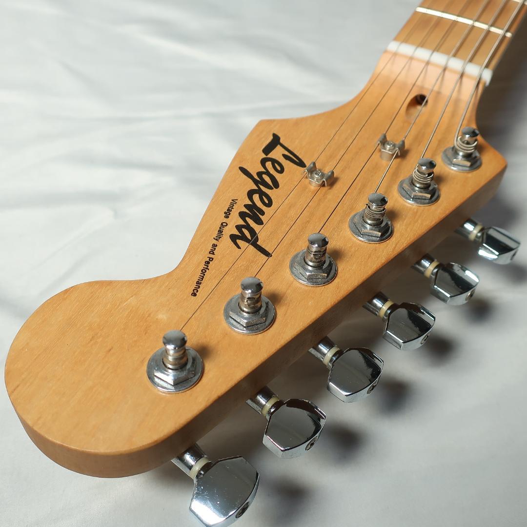 美品 Legend ストラトタイプ エレキギター ブラウン2トーンカラー