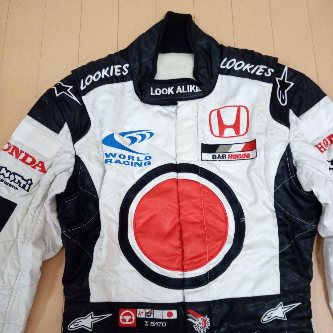 supermichiharuさん専用 佐藤琢磨使用　レーシングスーツ