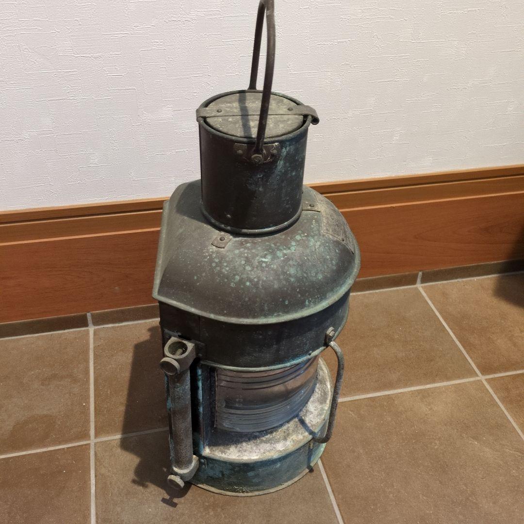 日本船燈株式会社　MAST HEAD LIGHT　オイルランプ　航海灯