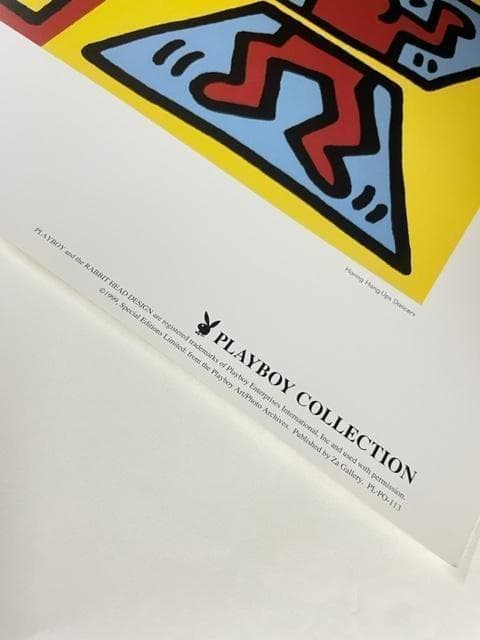 額装品/キース・ヘリング PLAYBOY/Haring Hong-Ups