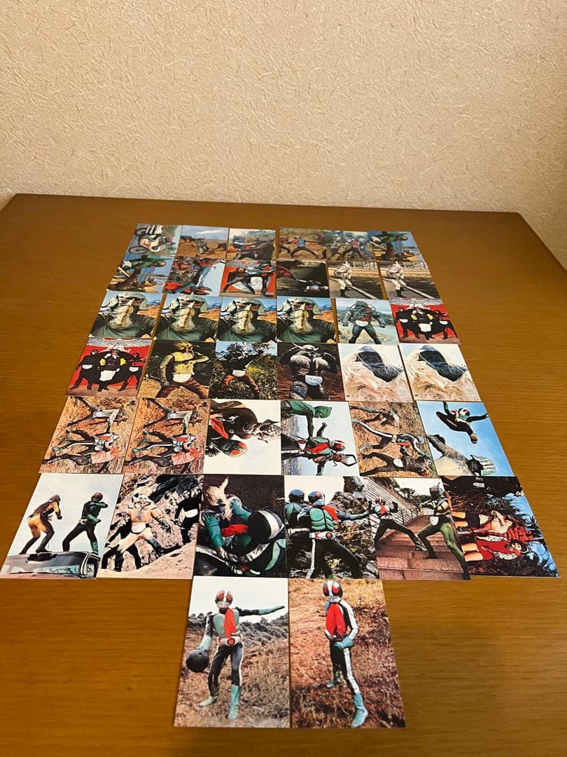 1999年 カルビー 仮面ライダー チップスカード まとめ売り 38枚