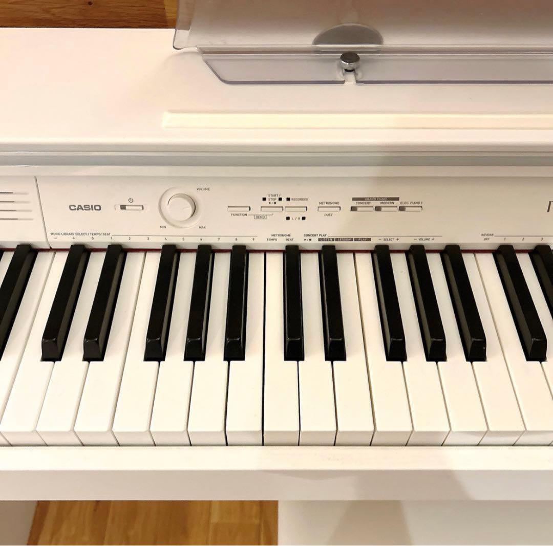 CASIO Privia PX 760 ホワイト　電子ピアノ　イス　カシオ　白