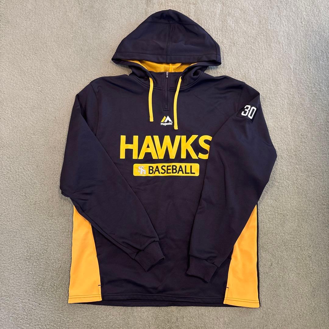 ★ ペイペイドーム ★プロコレ パーカー XL ソフトバンクホークス 背番号30