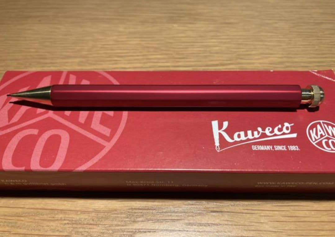 KAWECO カヴェコ スペシャル レッド シャープペンシル 0.5m