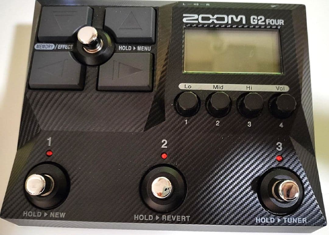 ■■【箱・取説・電源ACアダプター付】ZOOM　G2 FOURマルチエフェクター