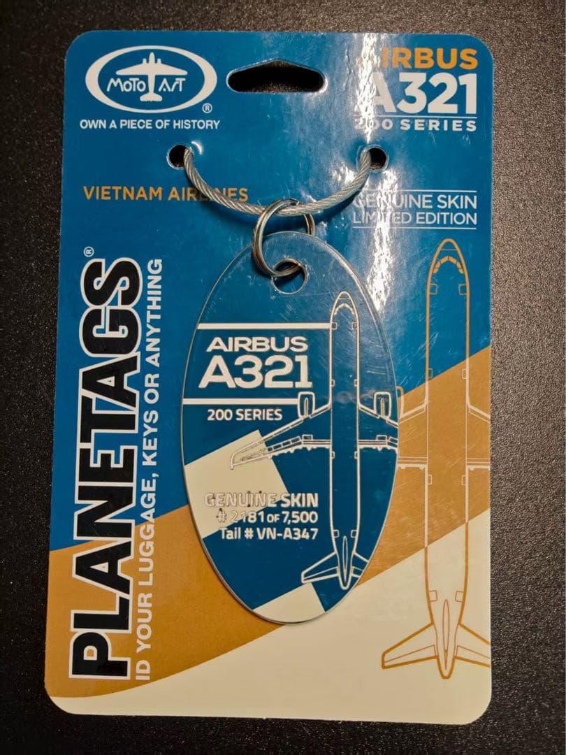 ベトナム航空 Planetags A321-200 ロゴカット