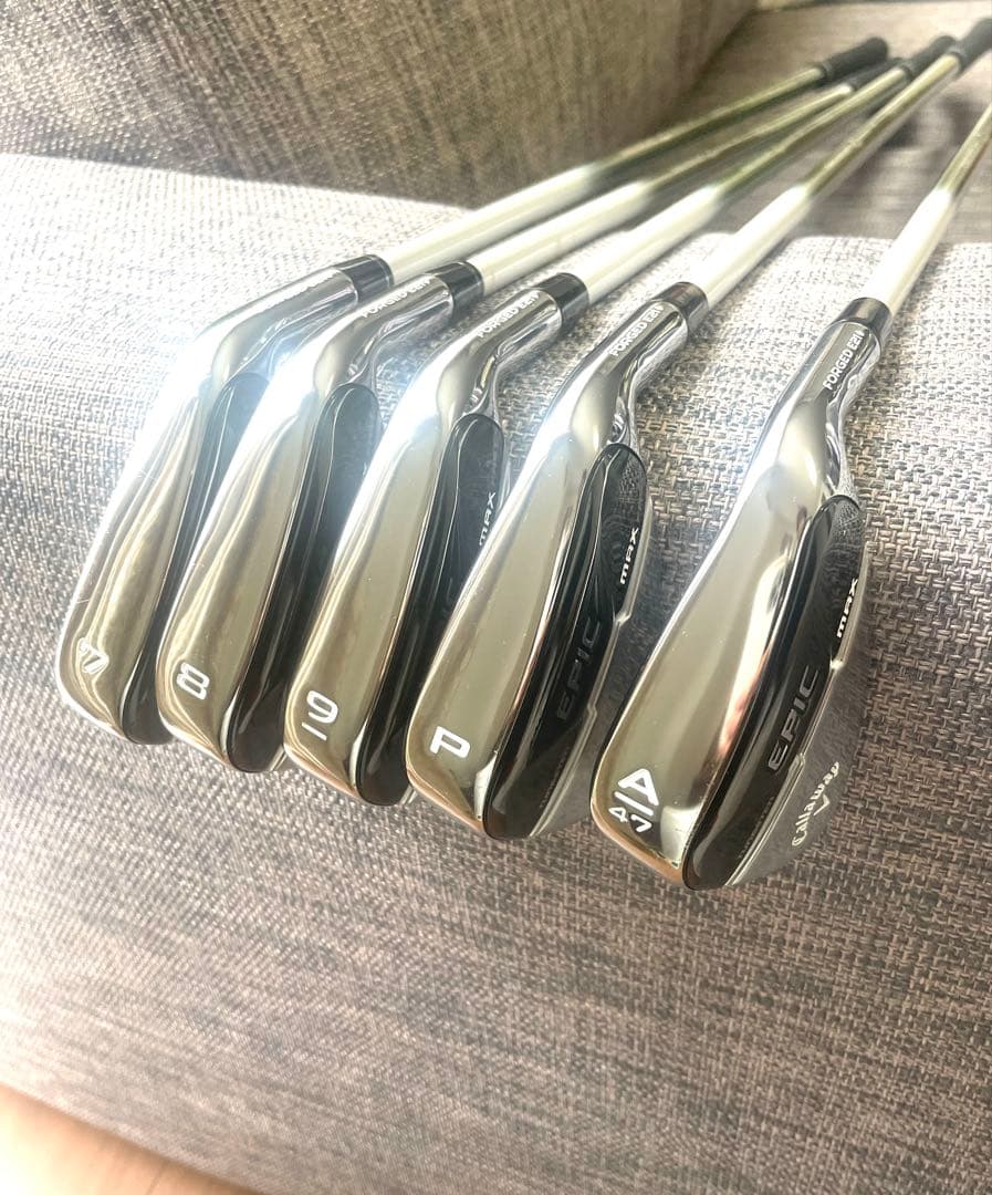ほぼ新品　キャロウェイ EPIC MAX FASTレディースアイアン5本保証つき