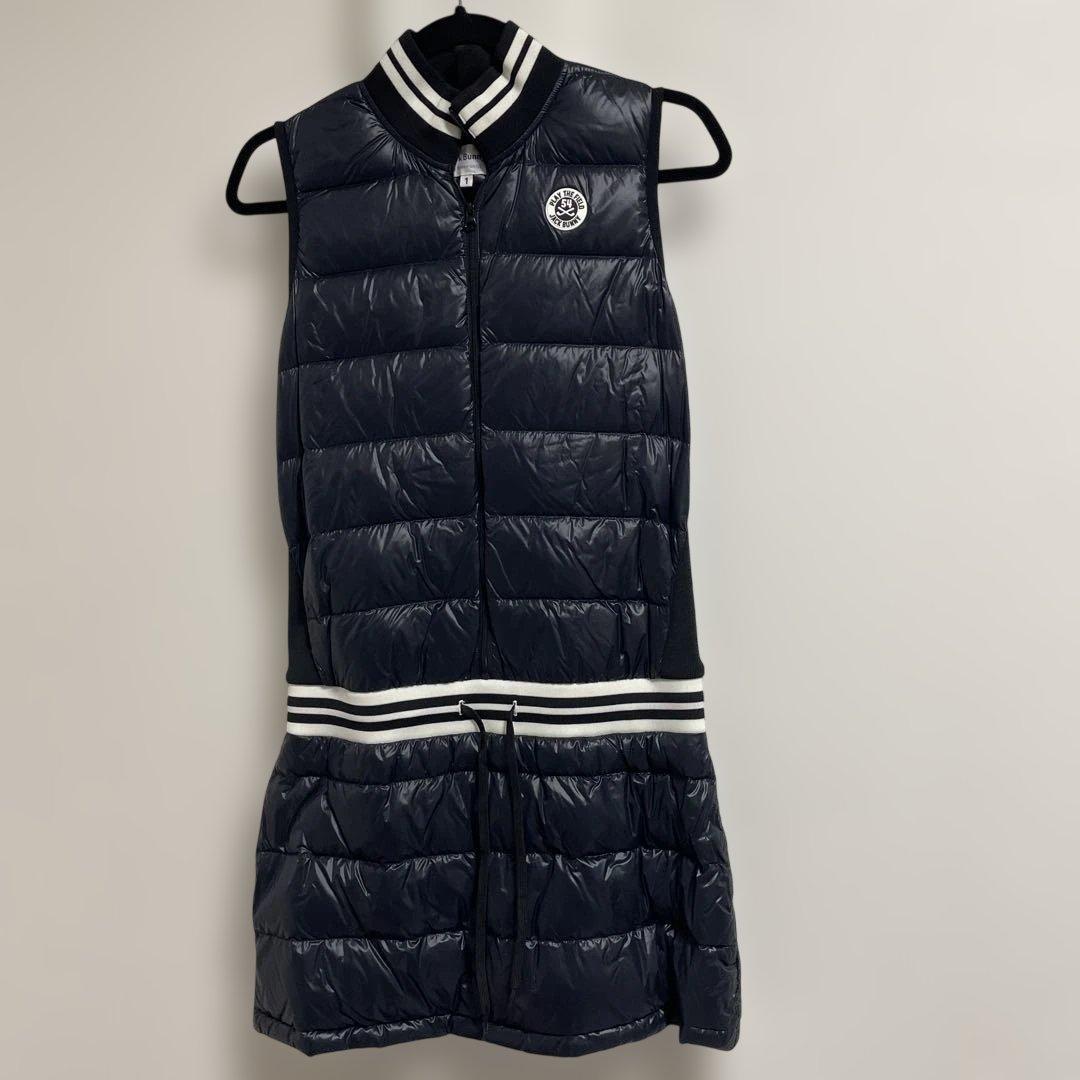 Jack Bunny ネイビー ダウンワンピース