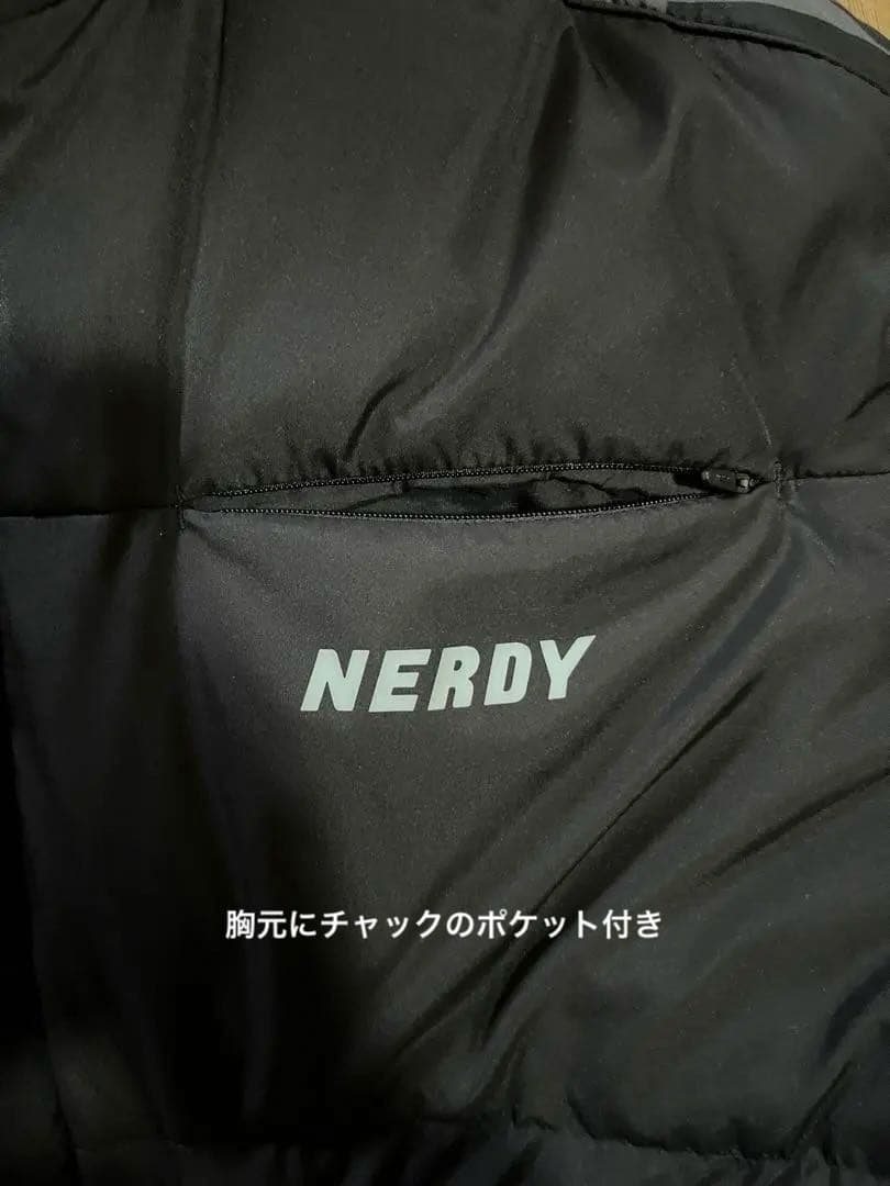 NERDY ロングダウンジャケット