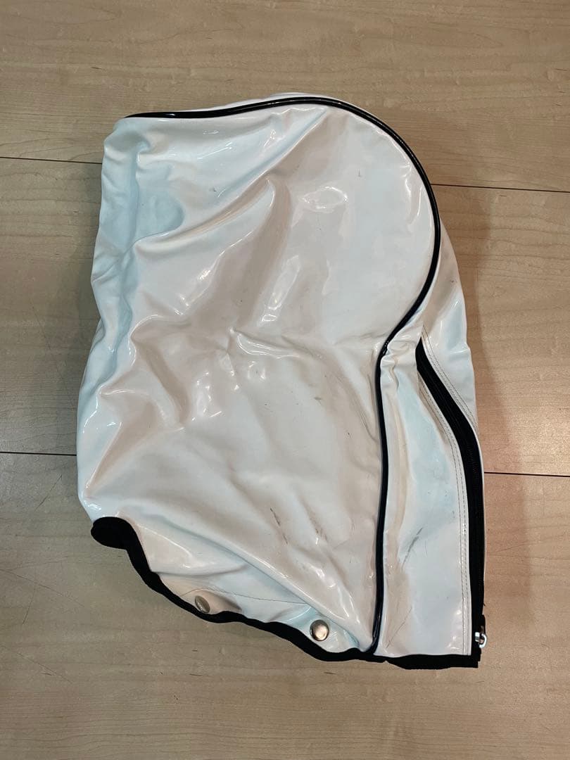 JACK BUNNY キャディバッグ ホワイト/ブラック