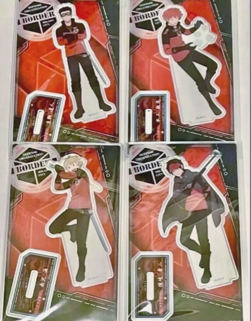 ワールドトリガー　アクリルスタンド　生駒隊