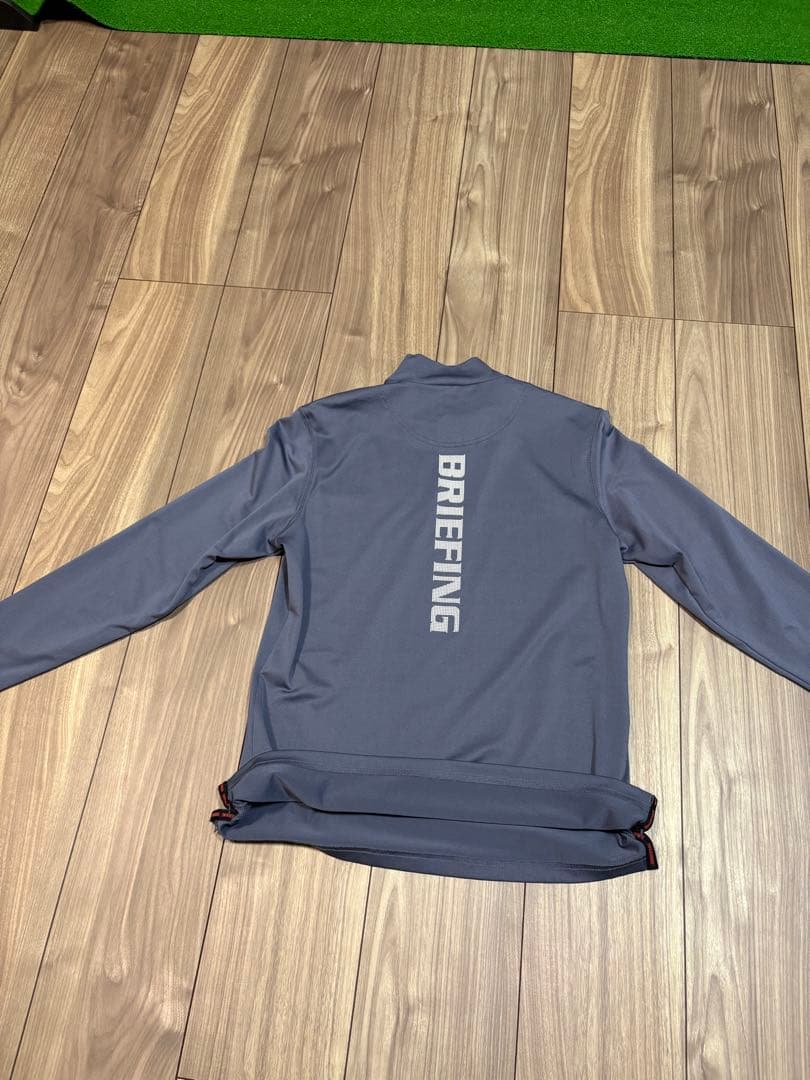 BRIEFING ハイネック長袖シャツ