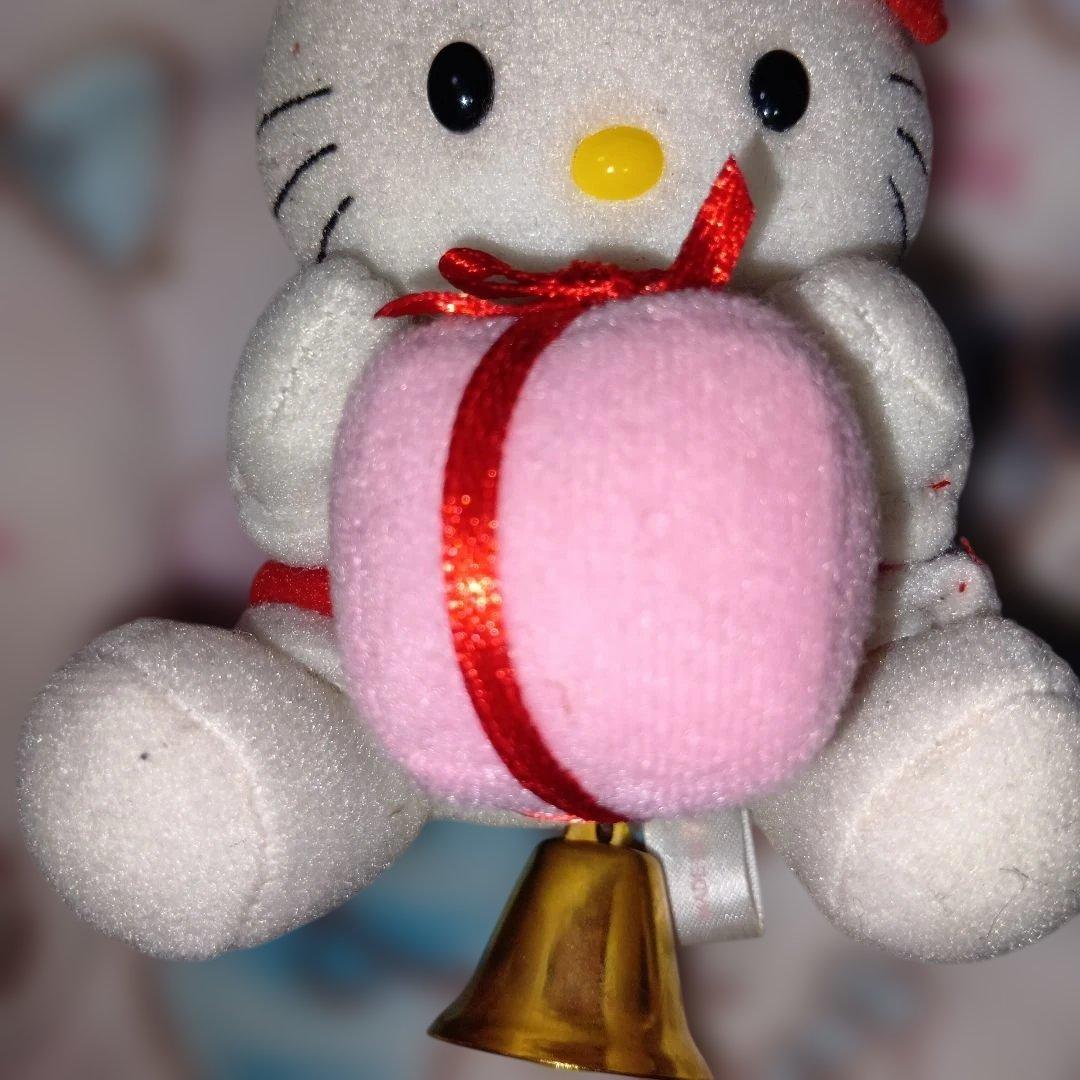 ハローキティ海外デザインサンタチャイムぬいぐるみ2001年激レア