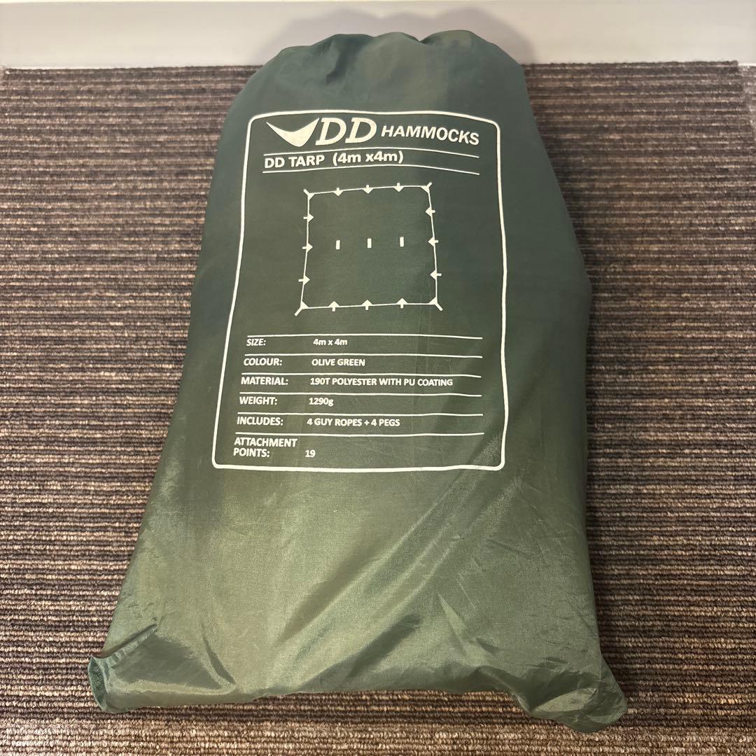 DDタープ 4x4 DD Tarp OLIVEGREEN
