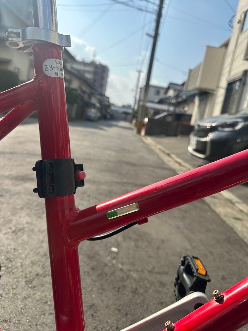 FIAT クロスバイク レッド