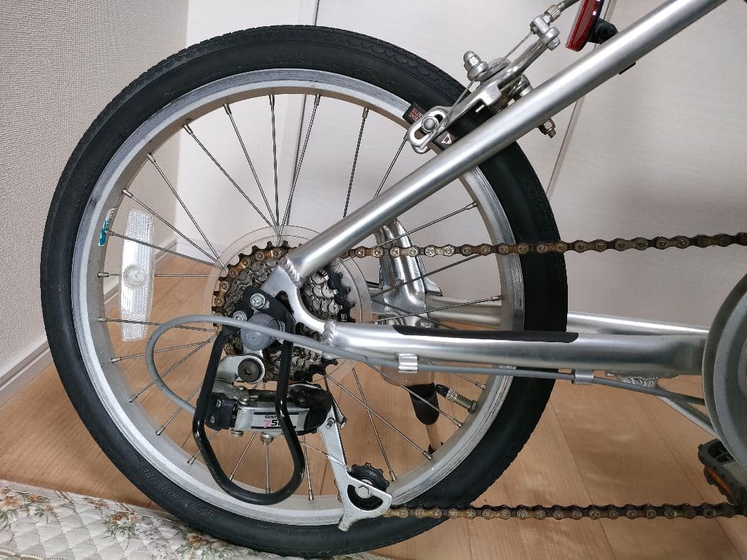 パナソニック ライトウィング B-TW872K 18型 7速 折りたたみ自転車