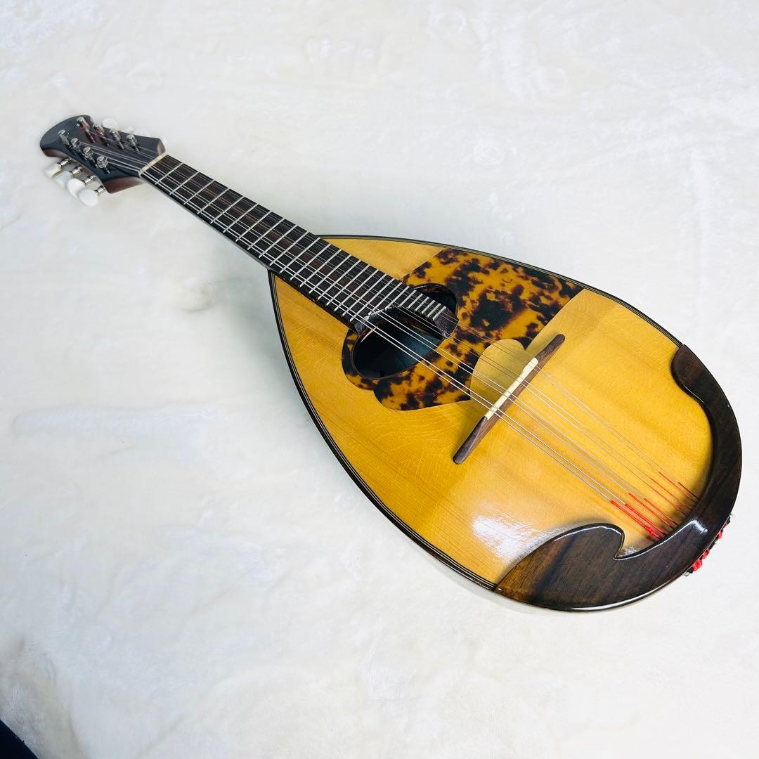 手工品 石川捷二郎 マンドリン No.1 Annno 1982 べっ甲 弦楽器