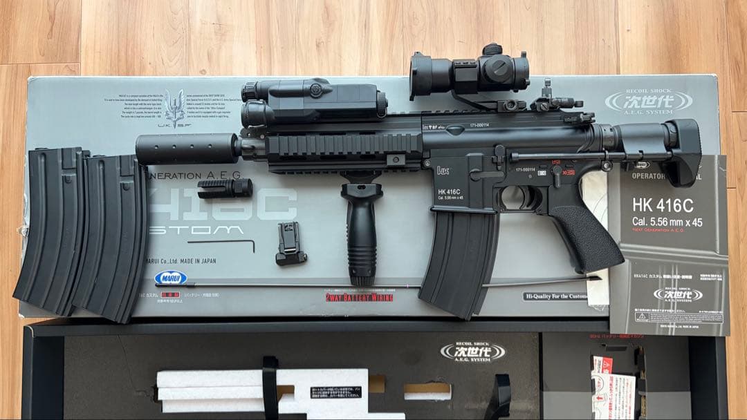 東京マルイ次世代電動ガン HK416C カスタム