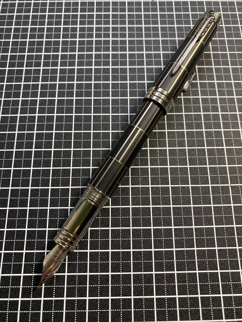 PARKER PRIMIER BLACK-CISELER CT 万年筆　字幅M