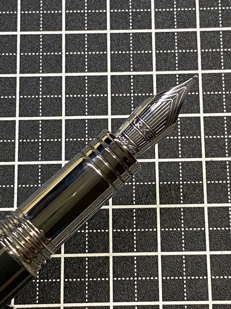 PARKER PRIMIER BLACK-CISELER CT 万年筆　字幅M