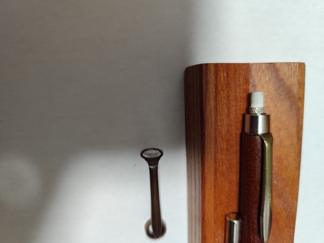 も*ご様 雷神欅 WoodpenCraft シャープペンシル