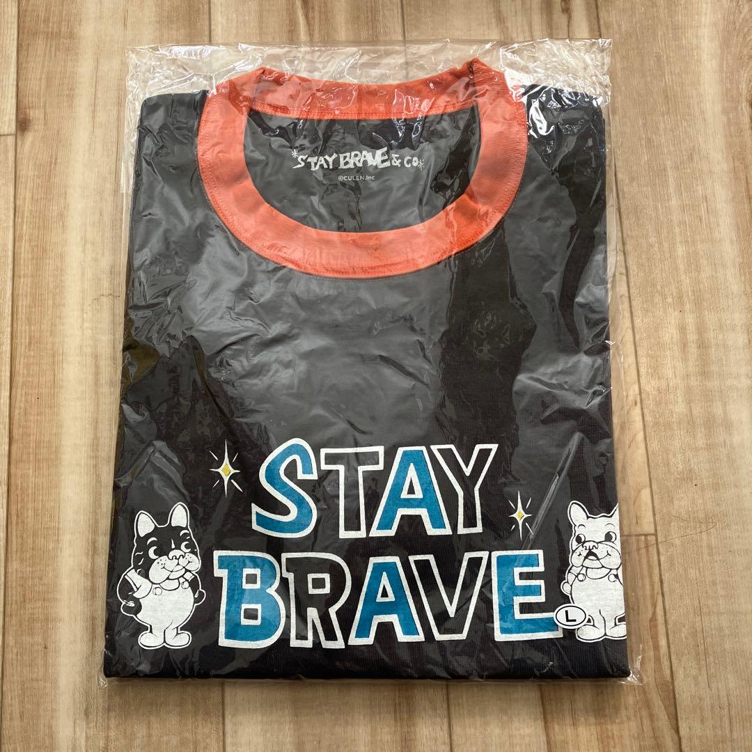 草彅剛 リンガーTシャツ(STAY BRAVE) Lサイズ
