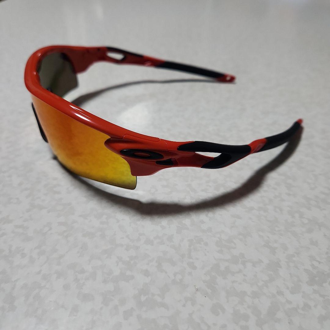 Oakley オレンジ ミラーレンズ サングラス