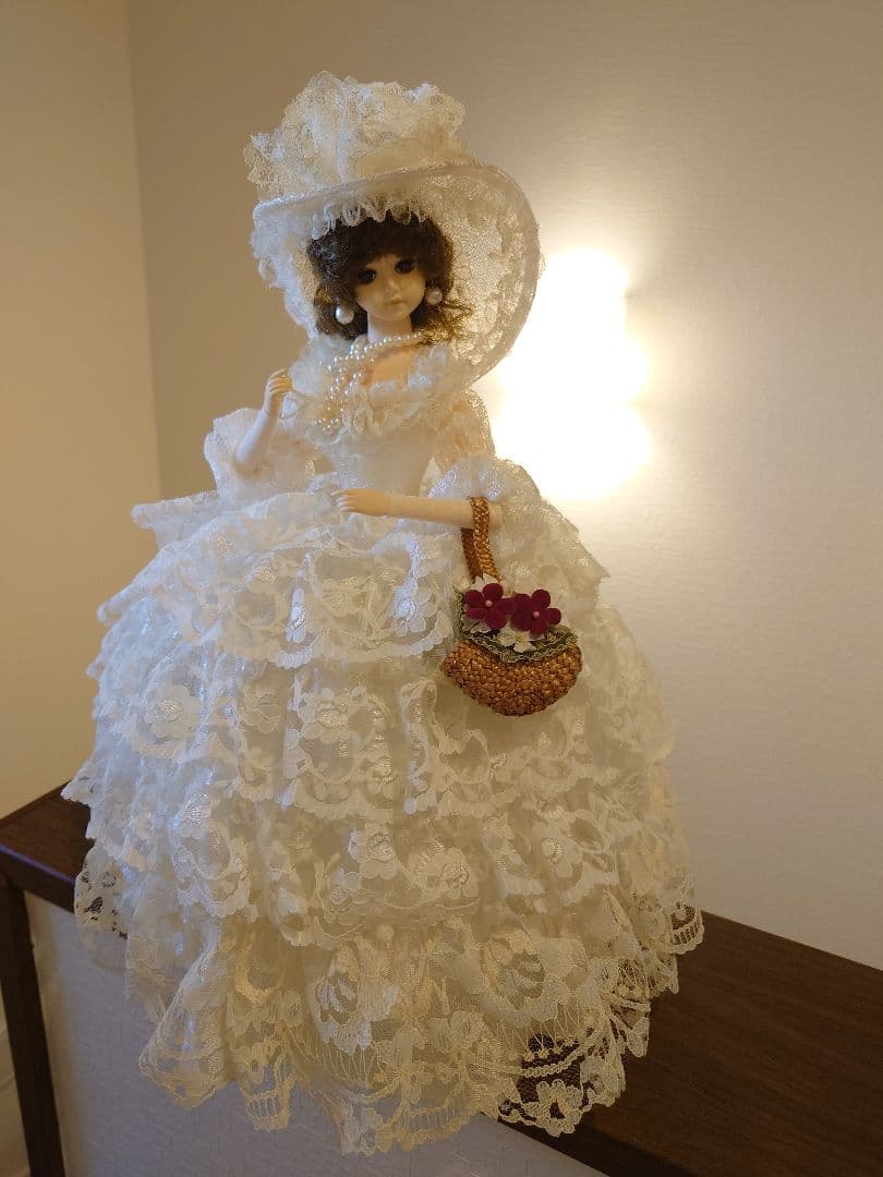 アンティークドール 花嫁衣装 ウェディングドレス 結婚式