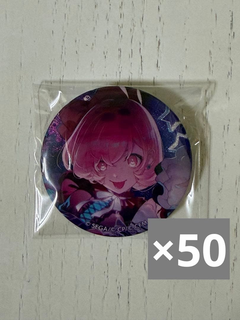 プロセカ 鳳えむ グリッター缶バッジ vol.48A 50点