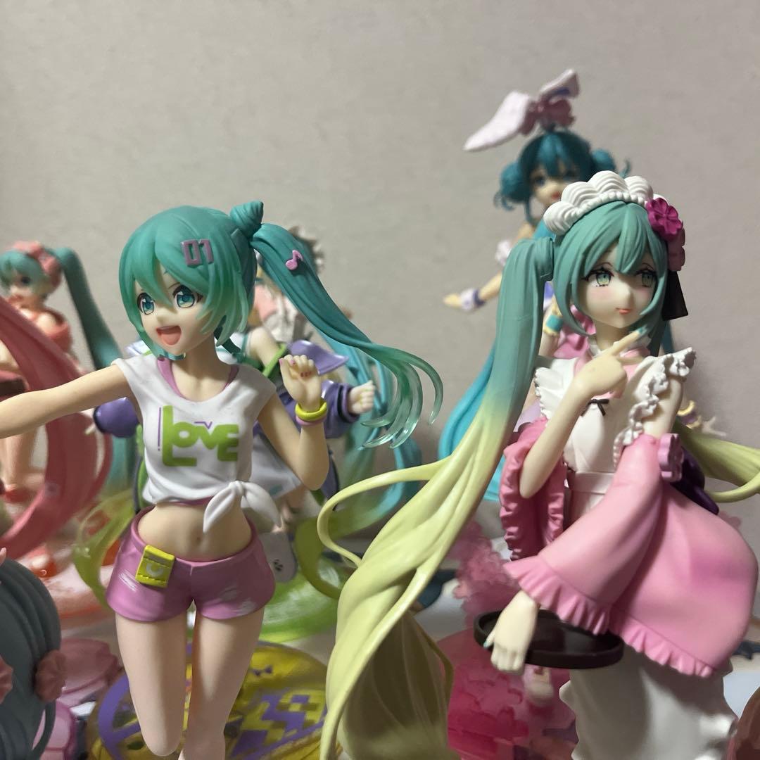 初音ミクフィギュア プライズ品 14点セット