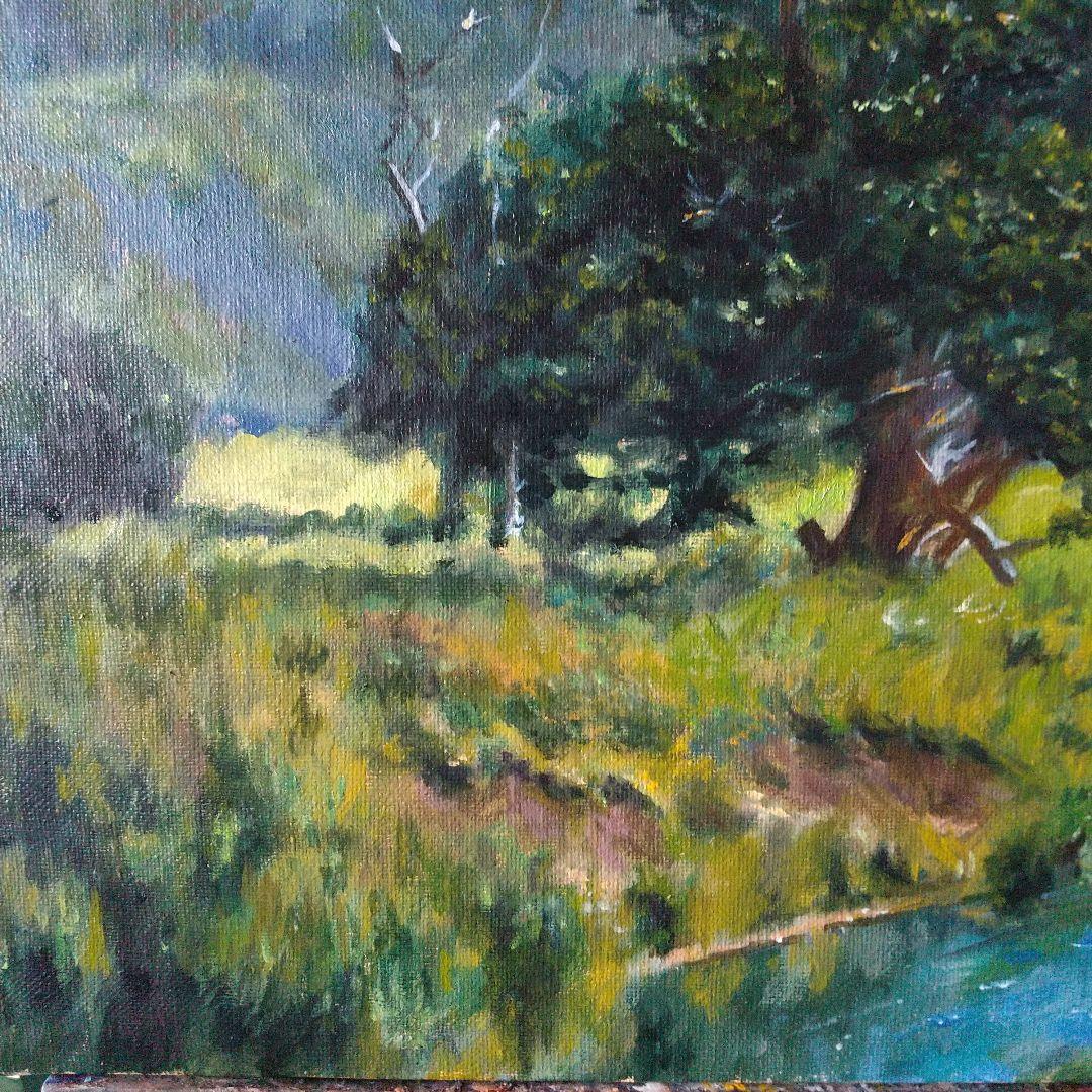 風景画#2 油彩画 10号 F10 油絵