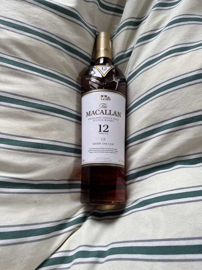 箱付未開封 マッカラン12年シェリーオーク 700ml Macallan 12y