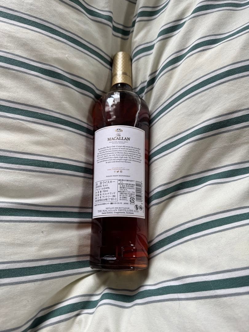 箱付未開封 マッカラン12年シェリーオーク 700ml Macallan 12y