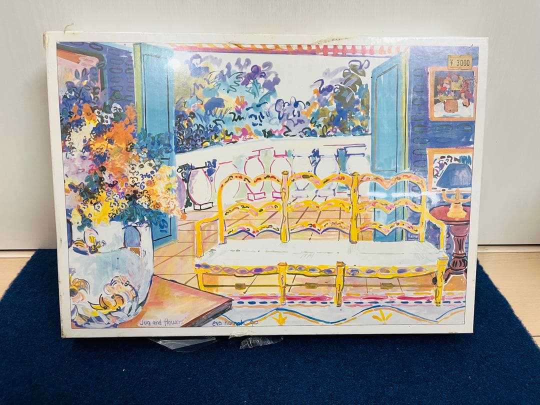 【新品未開封】花のある部屋　Eva Hannah ジグソーパズル　レトロ