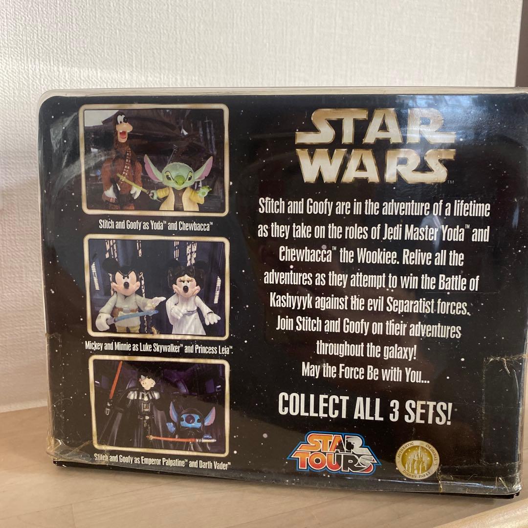US.Disney/スターウォーズ スティッチとグーフィー フィギュアセット