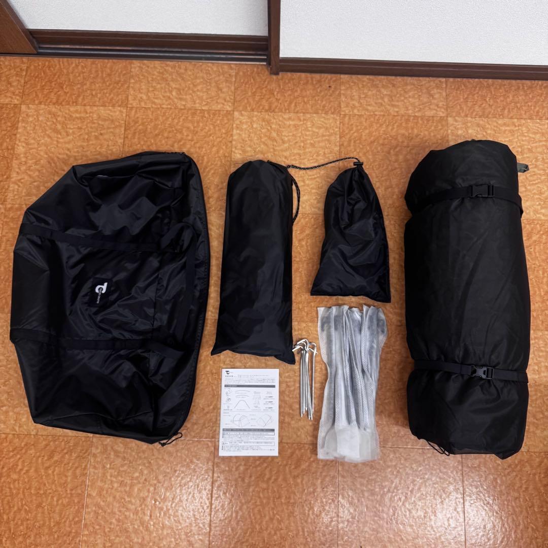 TOKYO CRAFTS テンビシェルター　カーキ　シェルタールーフ付き