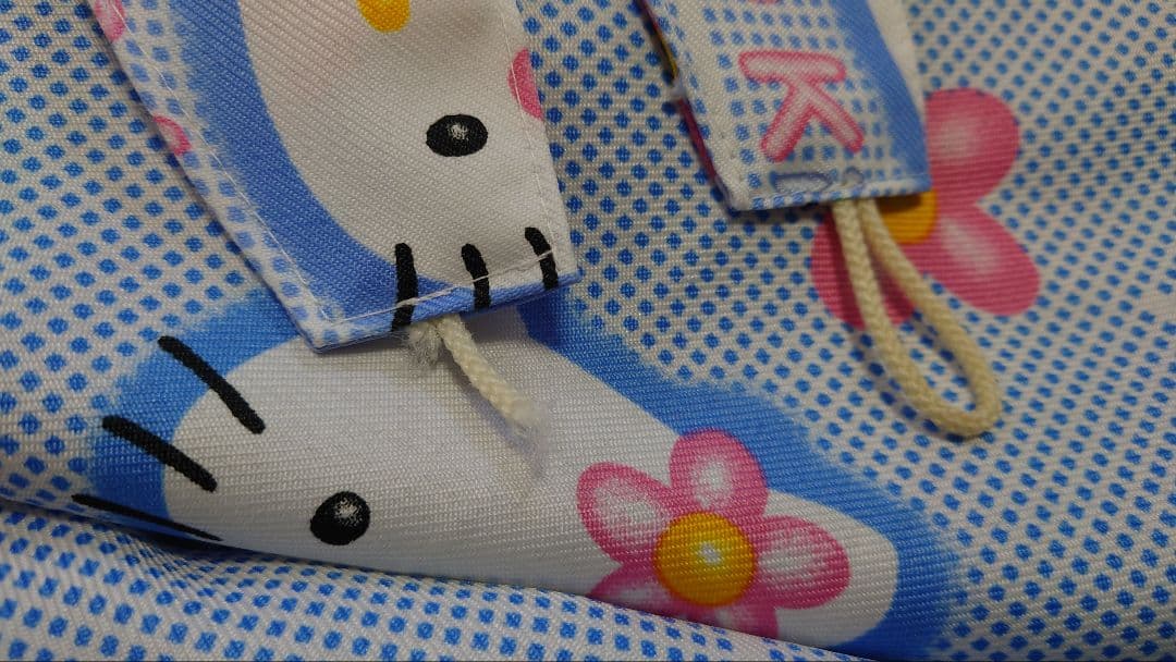 当時物 難有 ハローキティ　カーテン タッセル　Hello Kitty